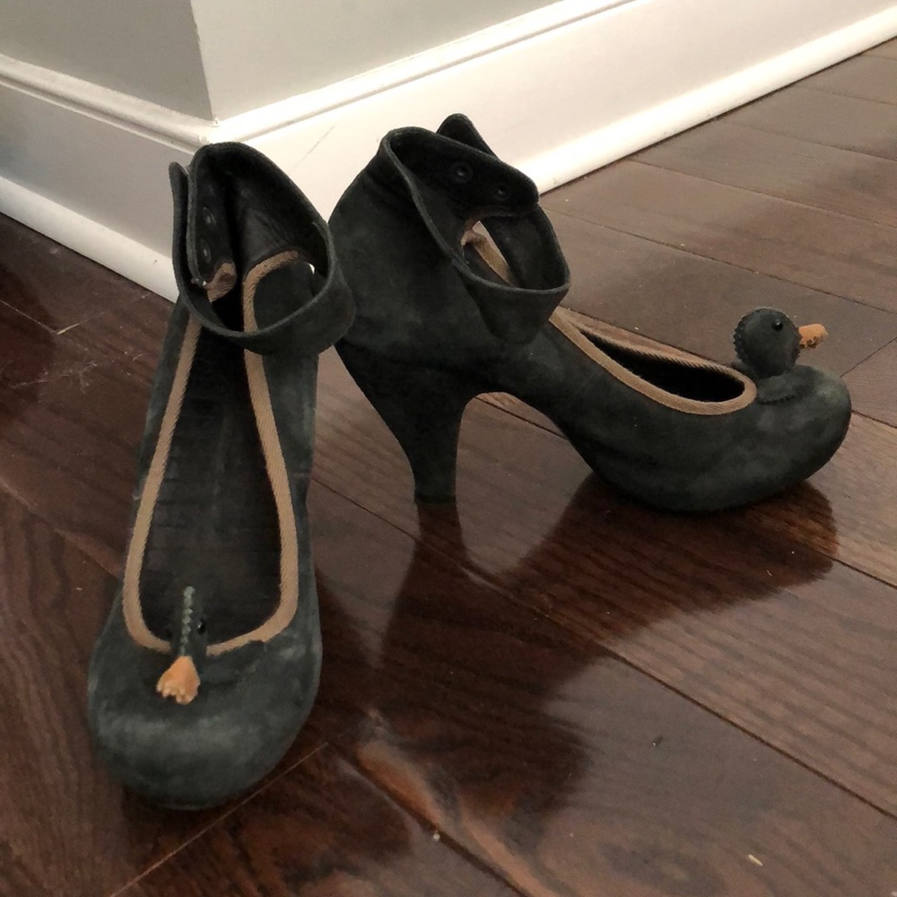 Rare Vintage Anthropologie Duck Shoes